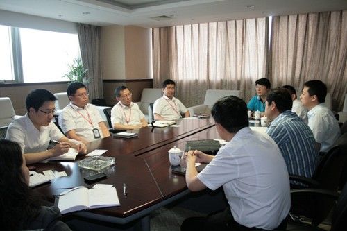 國都證券有關(guān)負(fù)責(zé)人到公司考察交流