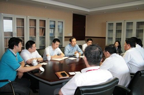 國都證券有關(guān)負(fù)責(zé)人到公司考察交流